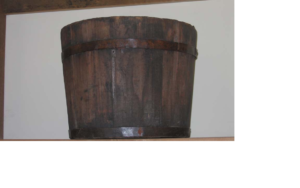 Wooden bucket