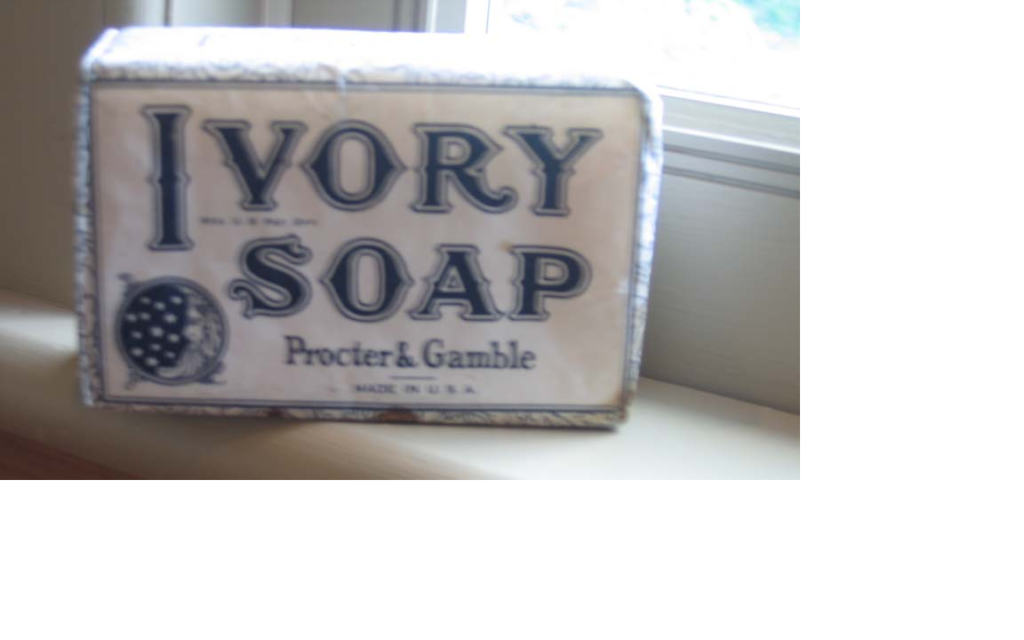 Ivory soap