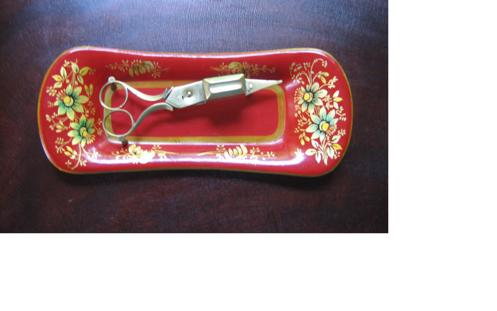 Candle snuffer and tray